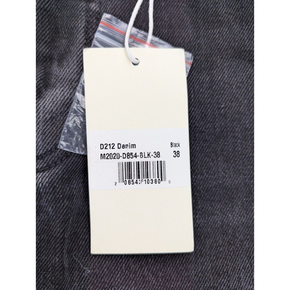 MNML Jeans Mens Sz 38 Raw Hem Cowboy Classiccore D212 Button Fly Charcoal - Picture 10 of 15